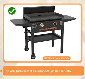 PETKAO lid keeps grill surface clean and ready for the next cook.