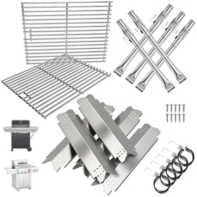 PETKAO grill grates for Nexgrill 720-0888N provide durable cooking surfaces