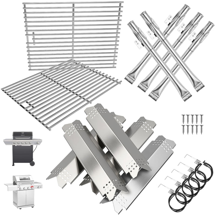 PETKAO grill grates for Nexgrill 720-0888N provide durable cooking surfaces