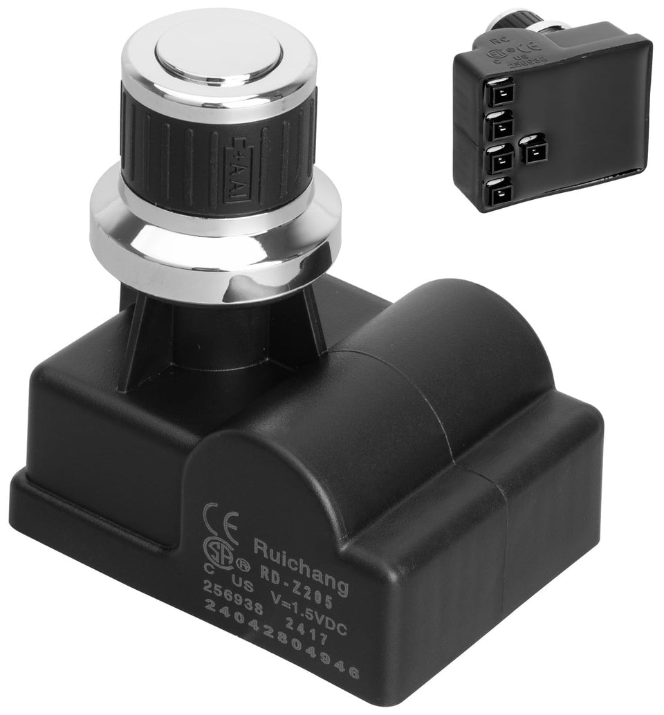 PETKAO Nexgrill 5-outlet igniter front view for fast startup.