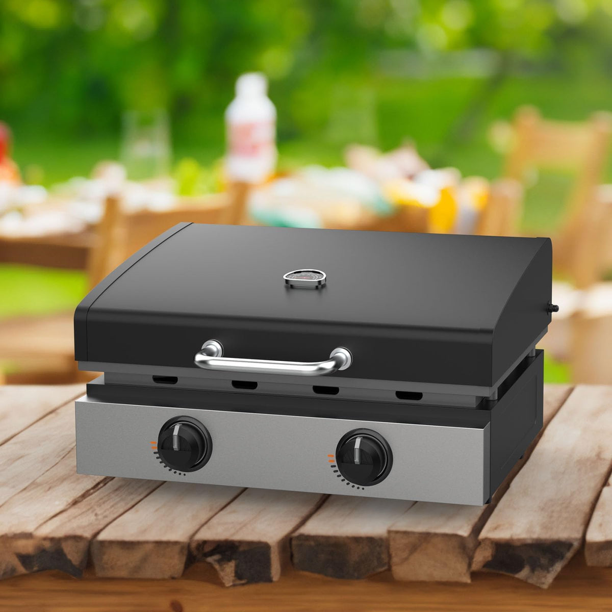 PETKAO protective lid keeps dust and moisture out when stored outdoors