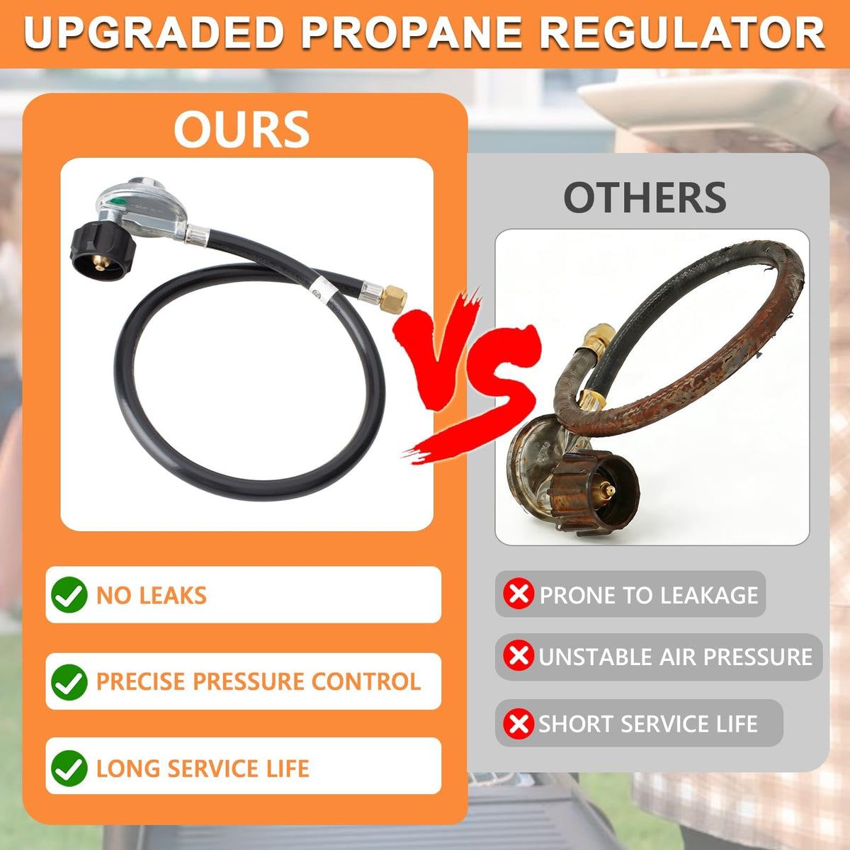 PETKAO threaded brass fitting provides durable, sealed gas fittings