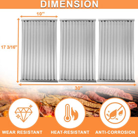 PETKAO Tru-Infrared 4-burner compatibility fits Char-Broil grills
