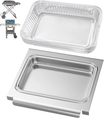 PETKAO catch pan for Weber GS4 Spirit II eases cleanup after grilling.