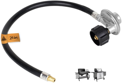 PETKAO Weber Spirit 500/700 hose-regulator connected for safe, even grilling