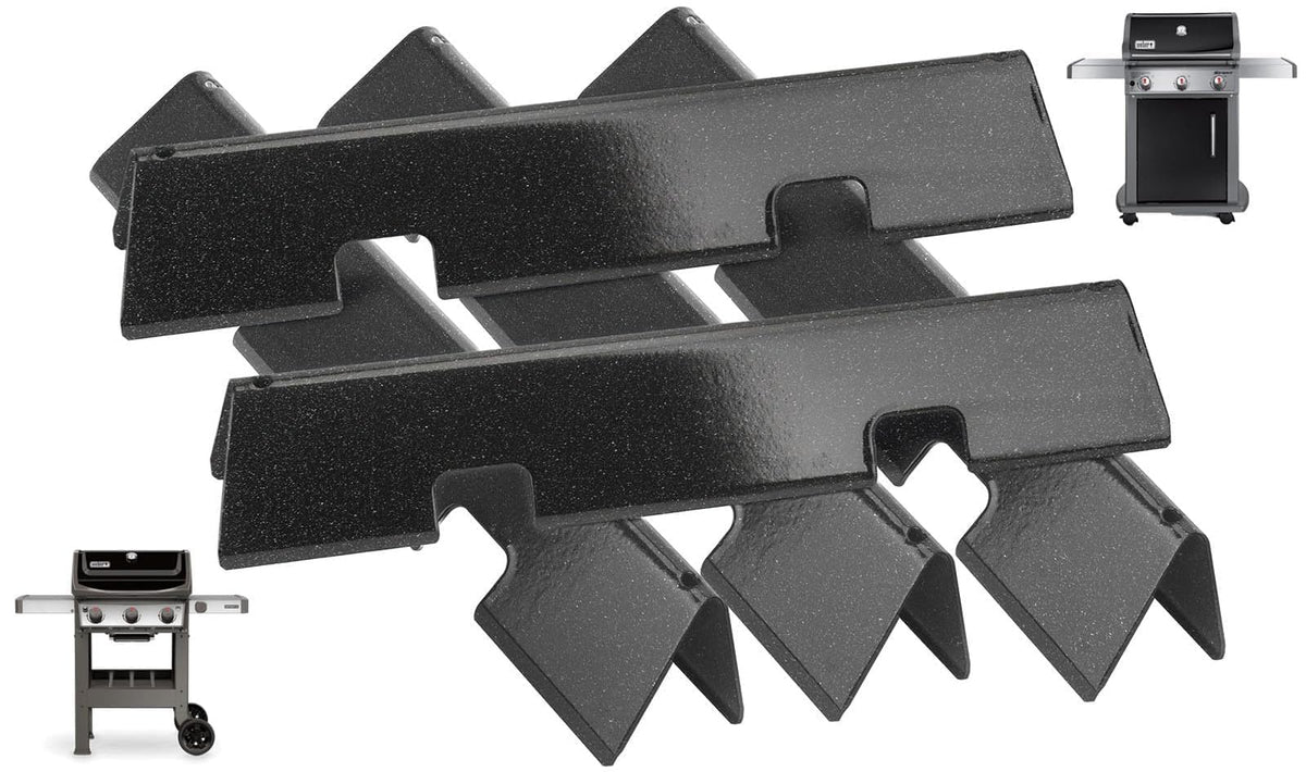 PETKAO Weber Spirit flavorizer bars pack of five for durable replacement and even heat