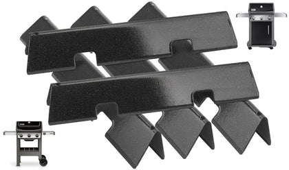PETKAO Weber Spirit flavorizer bars pack of five for durable replacement and even heat