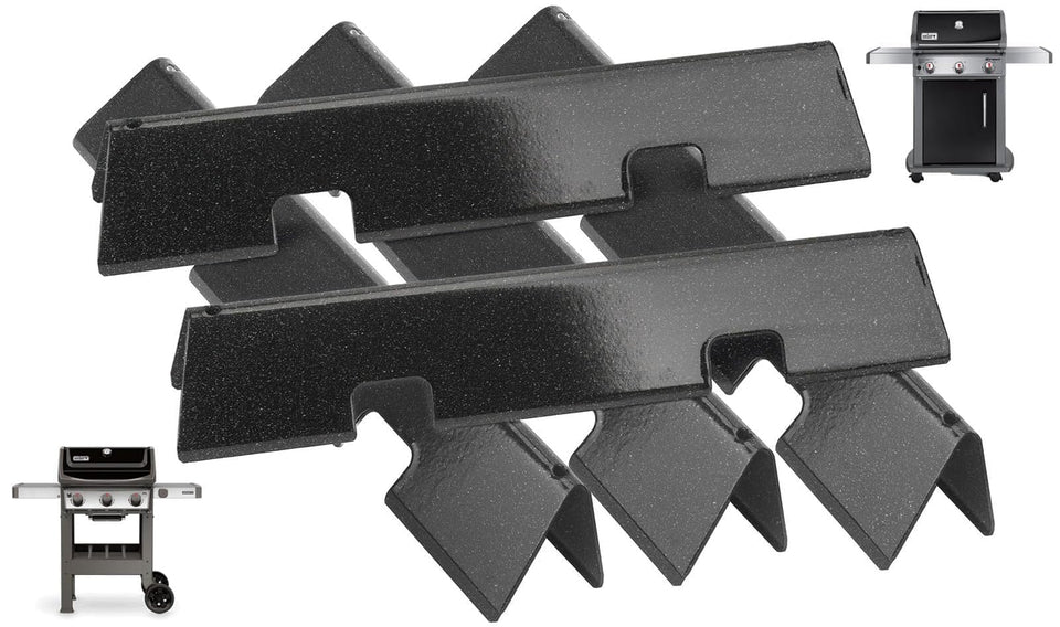 PETKAO Weber Spirit flavorizer bars pack of five for durable replacement and even heat