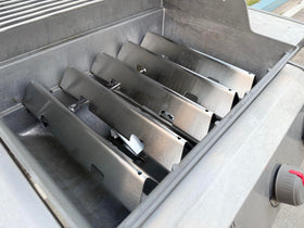 PETKAO Weber Spirit II right main burner tube; maintains steady flame.