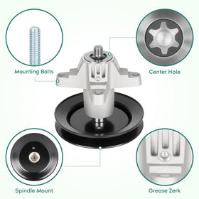 PetMigo 618-04461 spindle for 42 inch decks ensures precise alignment