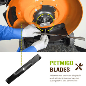 PetMigo blades pack ready, easy replacement