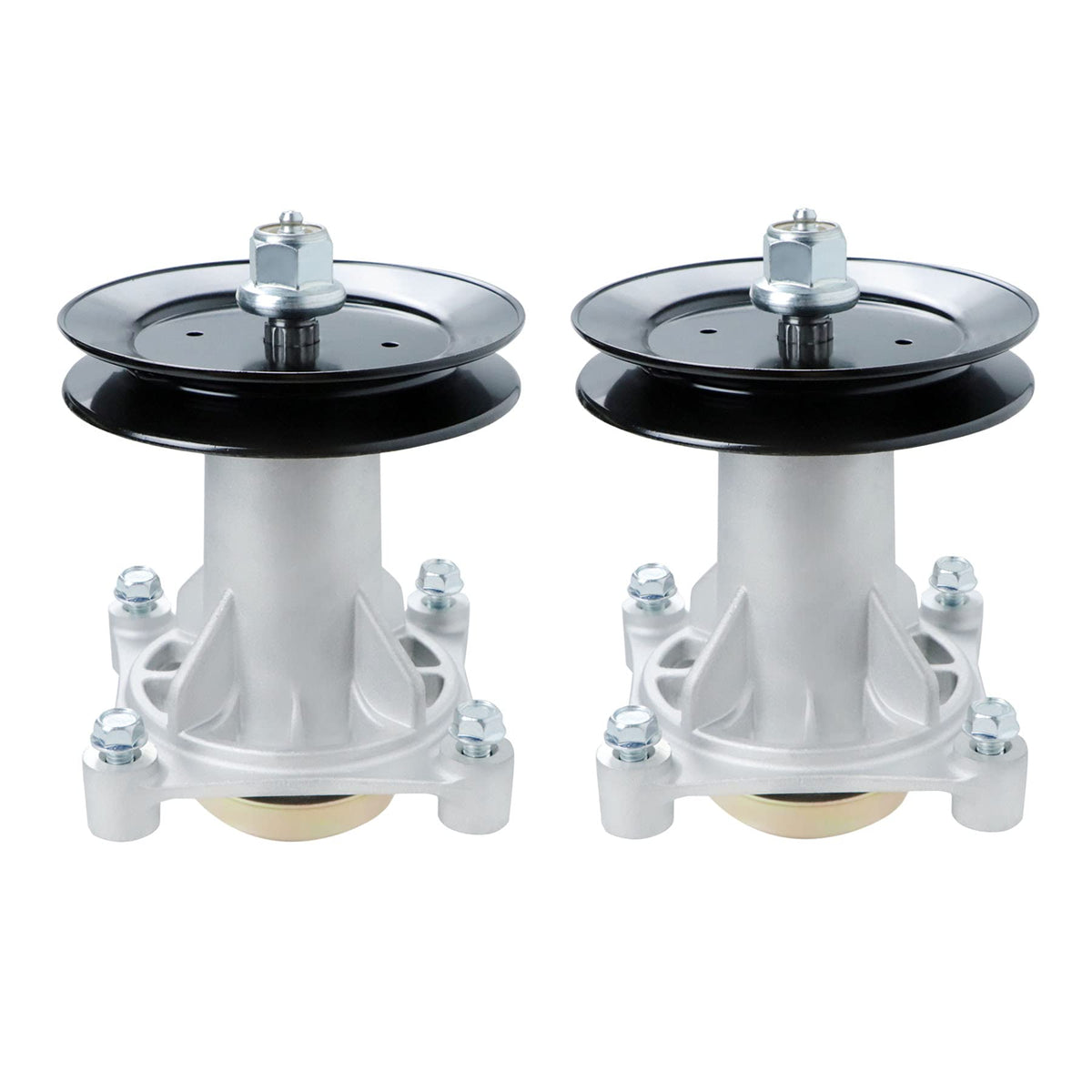PetMigo deck spindle assembly 2-pack for durable mower deck maintenance.