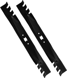 PetMigo mulching blade close-up with sharp teeth for precise clippings.