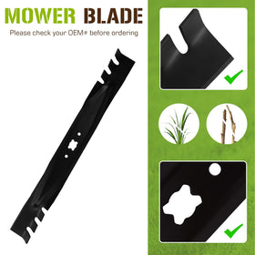 PetMigo blade in action cutting tall grass and thick weeds.
