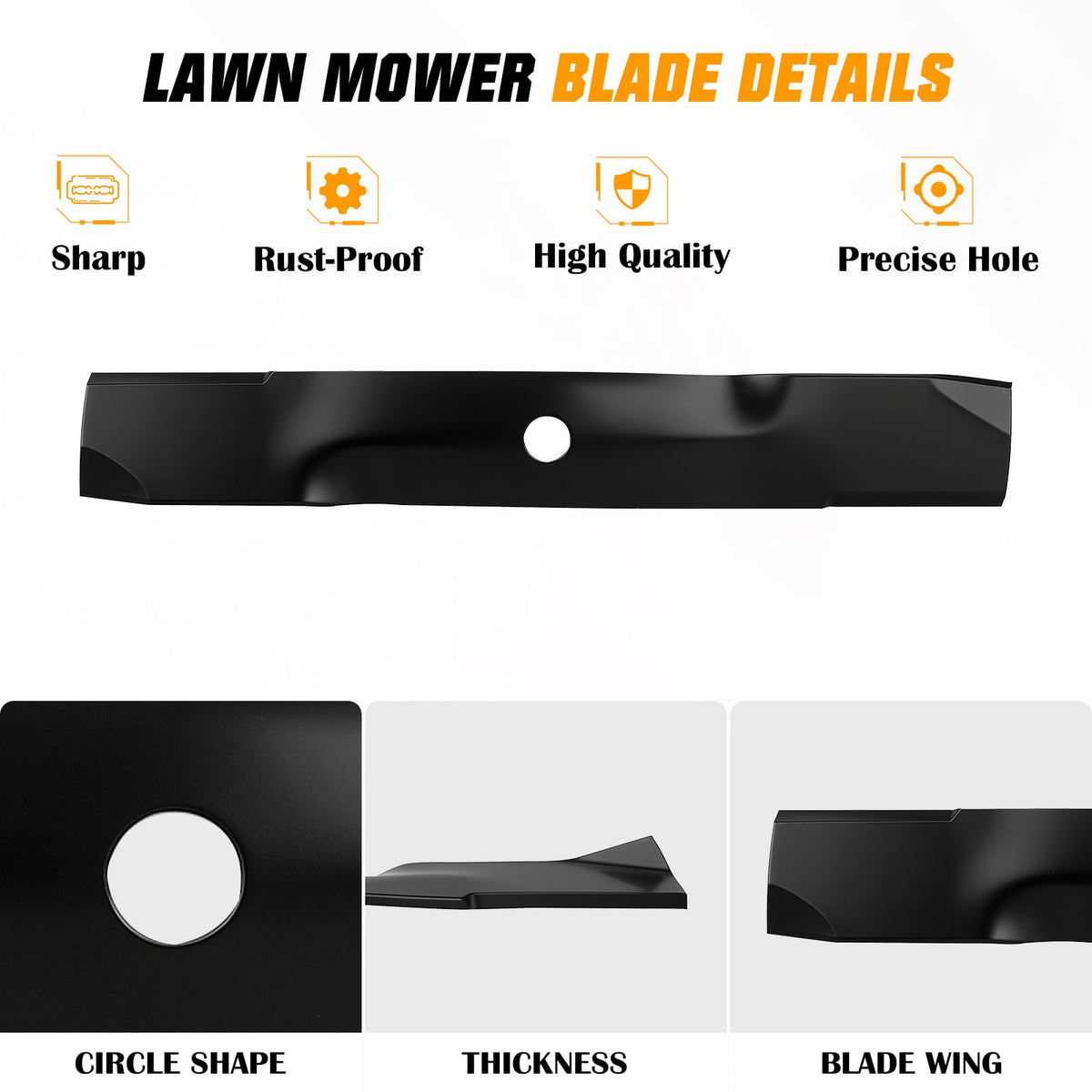 PetMigo rust-proof coating blades resist corrosion for longer life