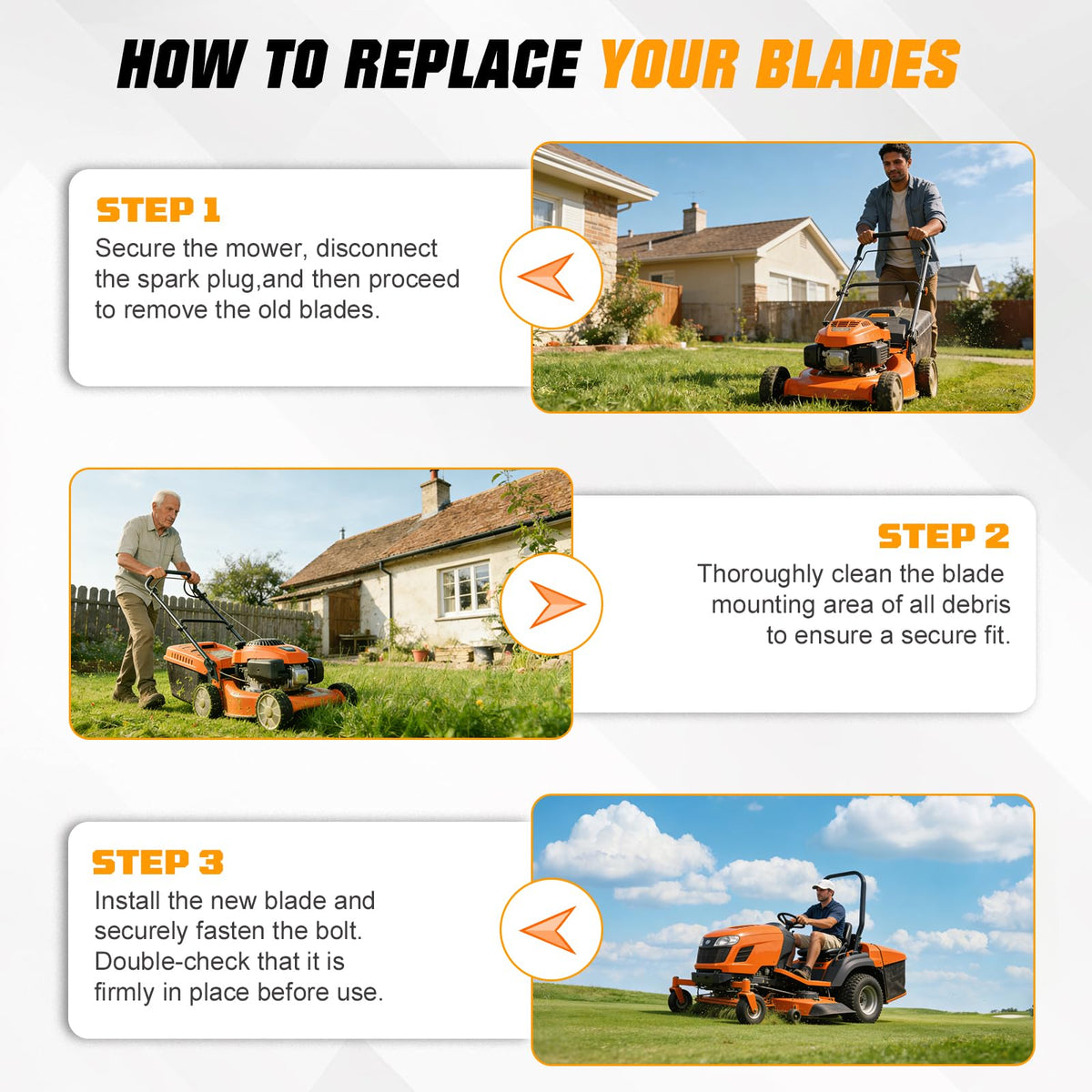 PetMigo rust proof coating highlights long lasting blade life