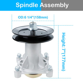PetMigo spindle assembly compatible with AYP for smooth deck operation.