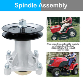 PetMigo spindle kit with pulley enables quick deck service.