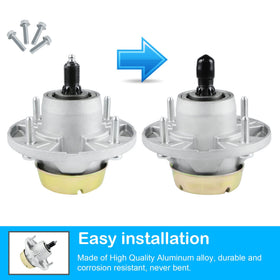 PetMigo replacement spindle set ships as a three-pack for convenient maintenance.