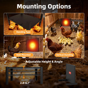 PETNF temperature range 95–167°F enables gentle radiant warmth.