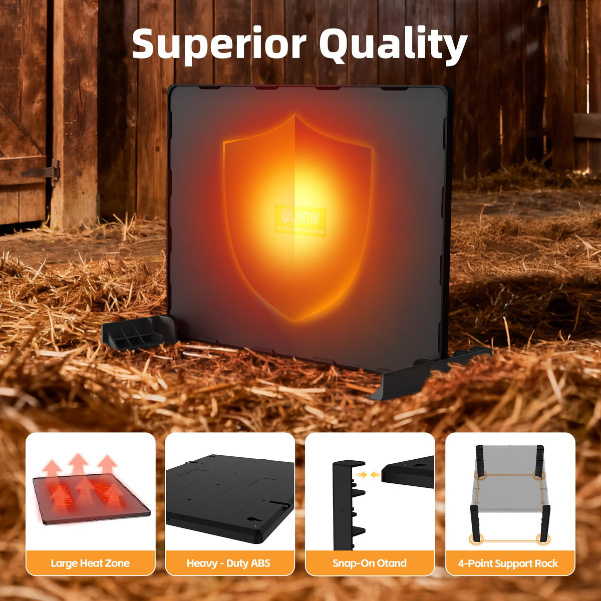 PETNF multi-species heater suitable for chicks, ducklings, and more.