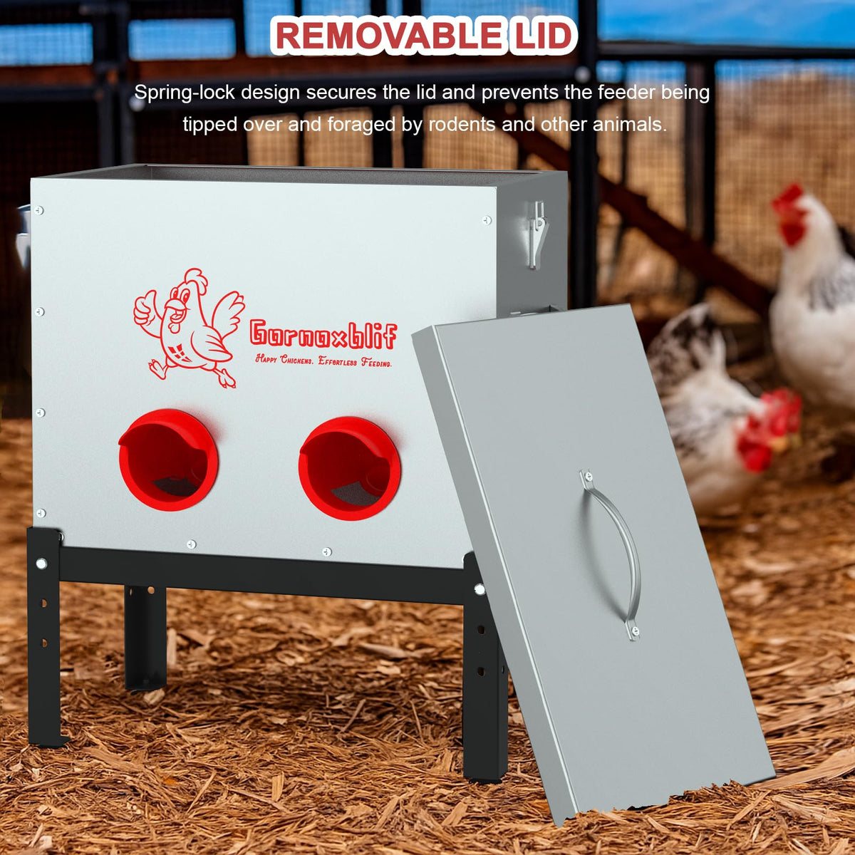 Petpvilit weatherproof design perfect for outdoor chicken coops