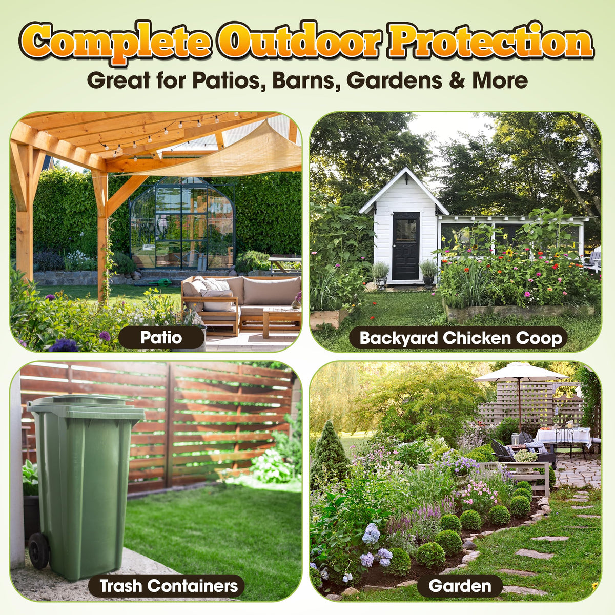 Petra ForceField application on lawn and patio for outdoor protection.