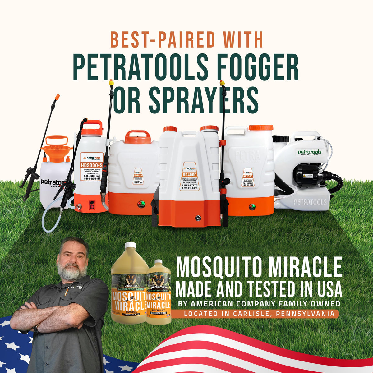 PetraMax USA-made, family-owned brand emphasizes safety and quality.