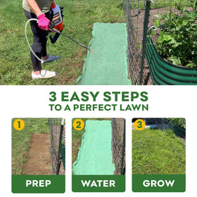 ReadyRoll laid on a slope to illustrate erosion control benefits