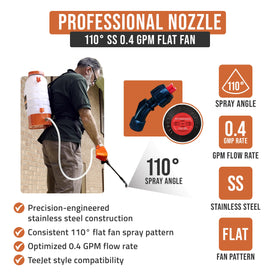 PetraTools double-padded straps reduce fatigue during long spraying jobs.