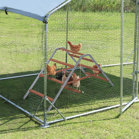 Petsfit backyard coop setup fits indoor or outdoor spaces.
