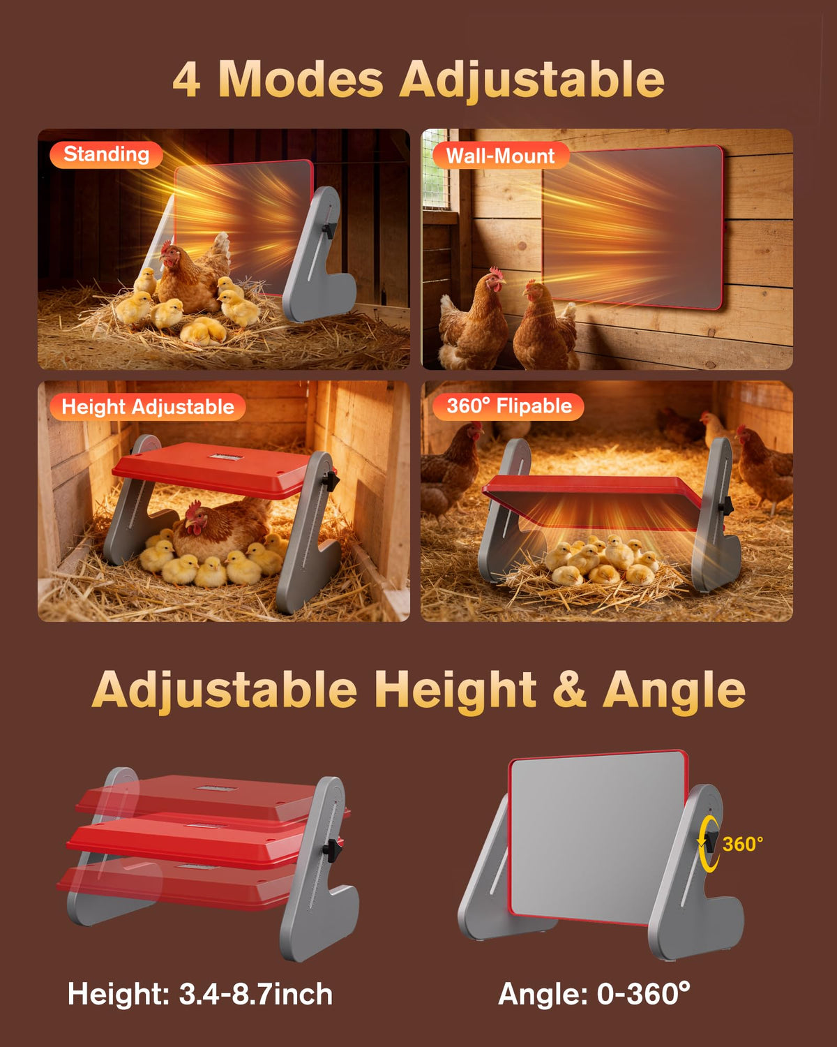 Petten heat plate remote control enables temperature tweaks from outside the coop