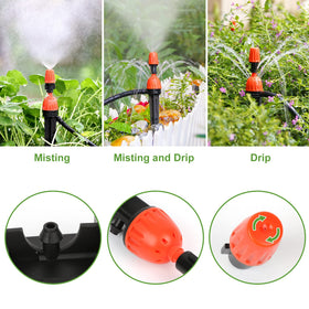 PETUOL barbed tees enable easy flow splitting for larger garden areas.