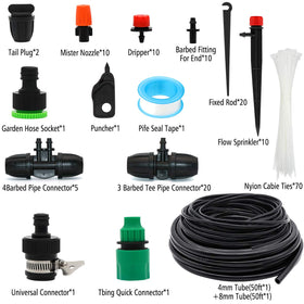PETUOL kit includes 127 accessories for versatile outdoor watering.