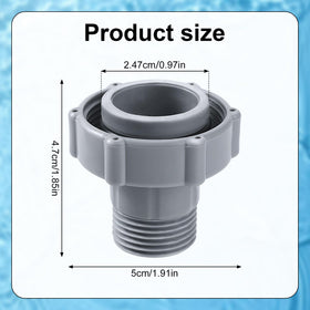 PEUTIER drain fitting compatible with Coleman P6 series
