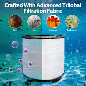 Pewoaoa easy-clean rinse process demonstrates maintenance without backwashing