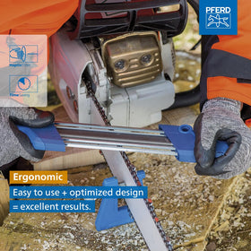 PFERD CS-X 13/64 inch file diameter for compatible sharpening.
