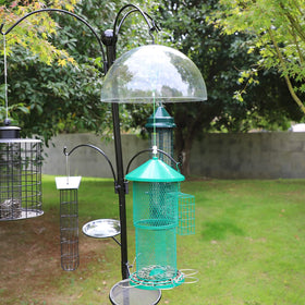 PFNRTH Squirrel Baffle closeup highlights acrylic durability in harsh conditions