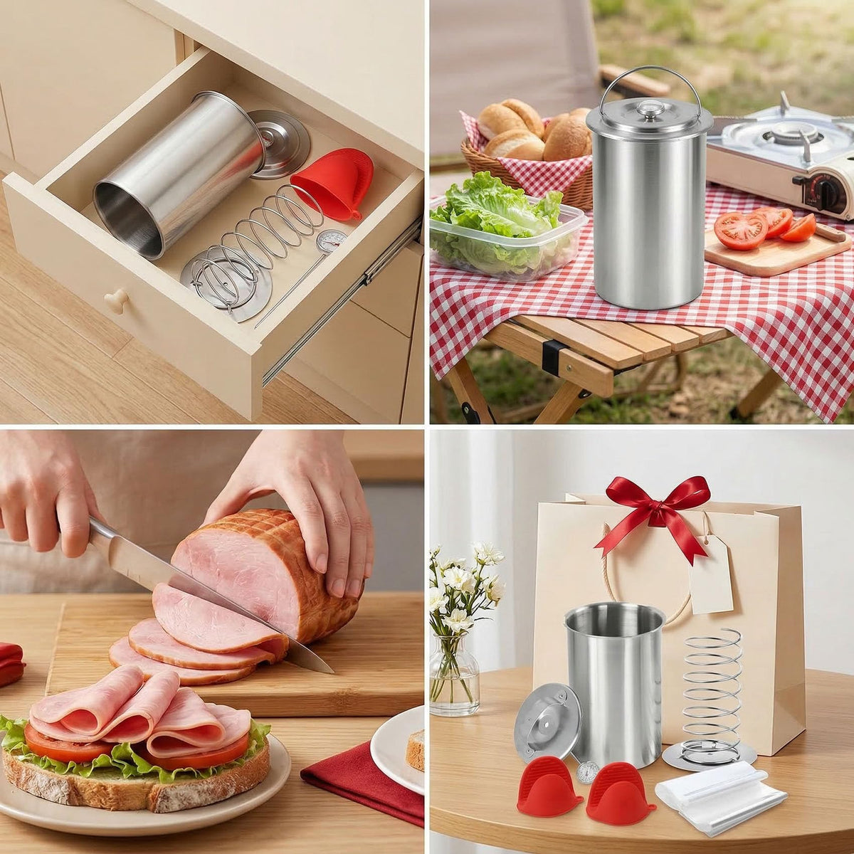 PFULTY includes 20 cooking bags for mess-free prep