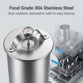 PFULTY dual-scale thermometer reads in °F/°C for versatile cooking