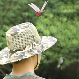 PGAXM Dragonfly Clip indoor-display brightens fake plants and shelves