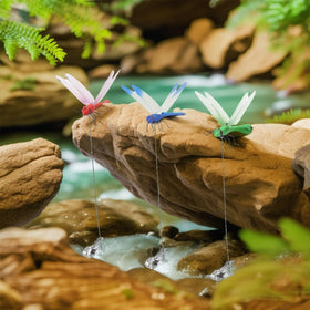 PGAXM Dragonfly Clip mixed-12pcs versatile decorative set