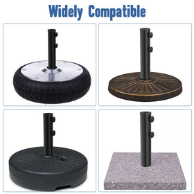 PGGP heavy-duty base parts designed for garden, balcony, poolside areas.
