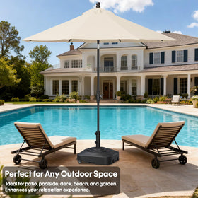 PGGP base suitable for patios, poolsides, decks, and outdoor spaces.