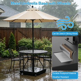 PGGP base uses rugged 1/12-inch stainless steel frame for durability