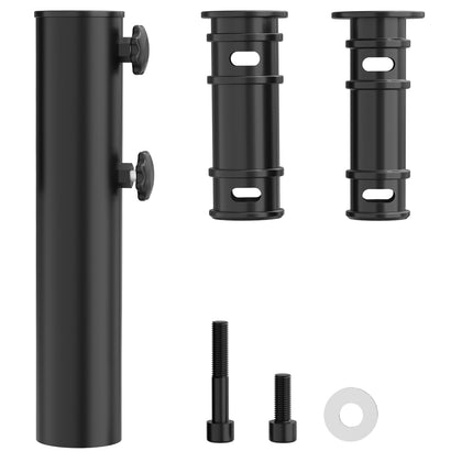 PGGP universal umbrella pole mount in stainless steel, durable and corrosion resistant.