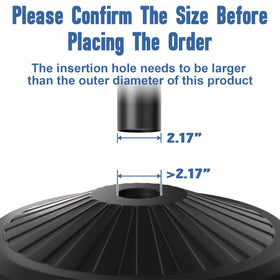 PGGP versatile surface attachment works on cement, wood, stone for outdoor setups.
