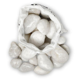 PGN White River Rocks 5-lb pack with smooth surfaces for planters and decor