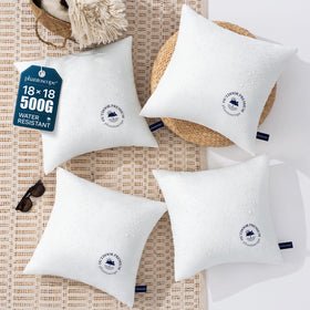 Phantoscope outdoor pillow insert 18x18, waterproof for rain or splashes on patios