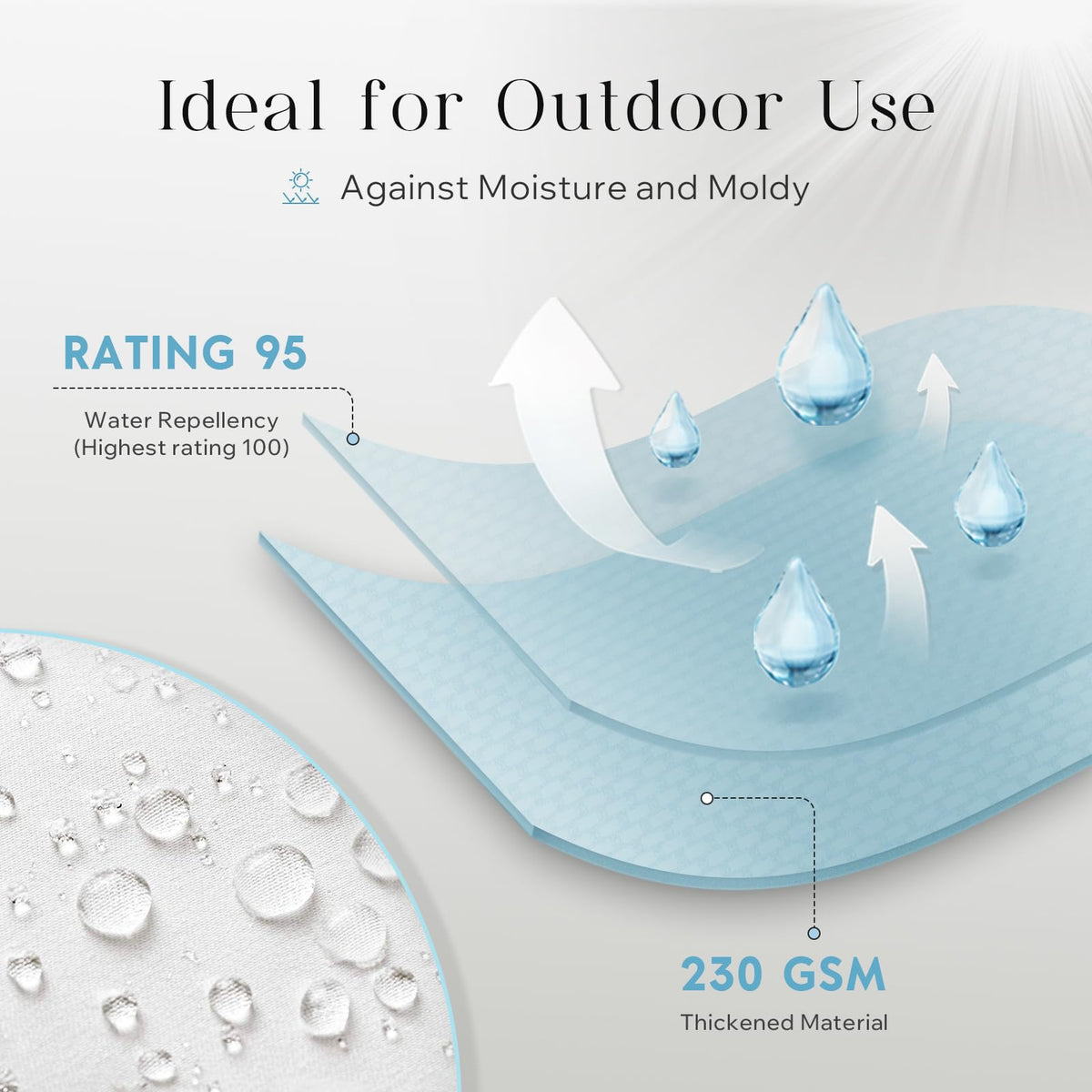 Phantoscope plush microfiber fill provides quick rebound and plump cushions